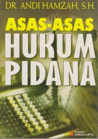 Image of ASAS-ASAS HUKUM PIDANA