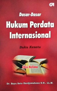 Image of DASAR-DASAR HUKUM PERDATA INTERNASIONAL
