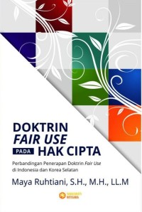 Image of DOKTRIN FAIR USE PADA HAK CIPTA