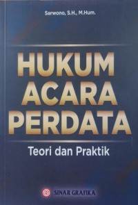 Image of HUKUM ACARA PERDATA TEORI DAN PRATEK