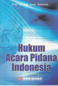 Image of HUKUM ACARA PIDANA INDONESIA