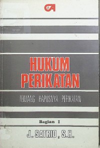 Image of Hukum Perikatan Tentang Hapusnya Perikatan Bagian 1