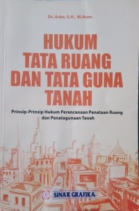 Image of HUKUM TATA RUANG DAN TATA GUNA TANAH