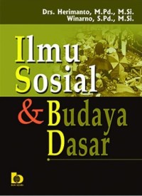 Image of ILMU SOSIAL DAN BUDAYA DASAR