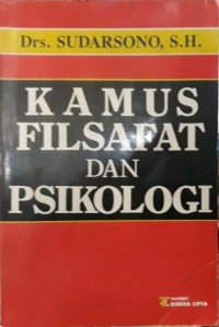 Image of KAMUS FILSAFAT DAN PSIKOLOGI