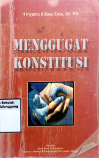 Image of MENGGUGAT KONSTITUSI