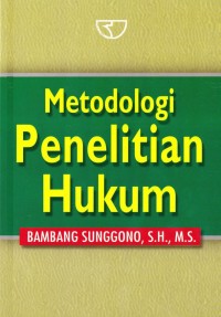 Image of METODOLOGI PENELITIAN HUKUM