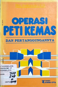 Image of OPERASI PETI KEMAS DAN PERTANGGUNGANNYA