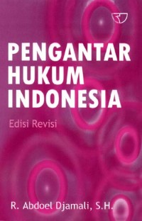 Image of PENGANTAR HUKUM INDONESIA