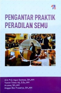 Image of PENGANTAR PRAKTIK PERADILAN SEMU