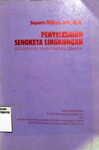 Image of PENYELESAIAN SENGKETA LINGKUNGAN