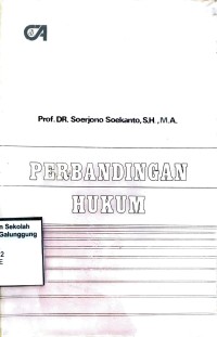 Image of PERBANDINGAN HUKUM
