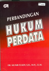Image of PERBANDINGAN HUKUM PERDATA