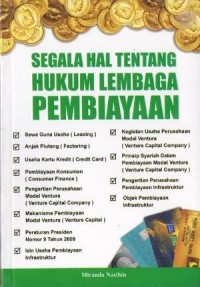 Image of SEGALA HAL TENTANG HUKUM LEMBAGA PEMBIAYAAN