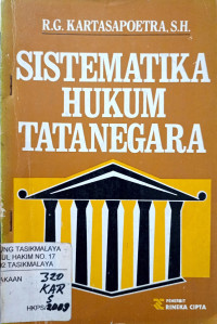 Image of SISTEMATIKA HUKUM TATA NEGARA