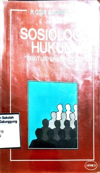 Image of SOSIOLOGI HUKUM SUATU PENGANTAR