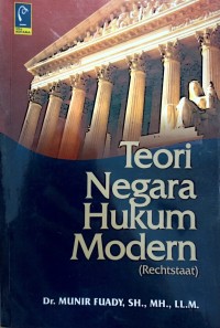 Image of TEORI NEGARA HUKUM MODERN (Rechtstaat)