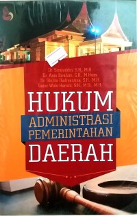 Image of HUKUM ADMINISTRASI PEMERINTAHAN DAERAH