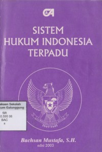 Image of SISTEM HUKUM INDONESIA TERPADU