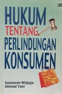 Image of HUKUM TENTANG PERLINDUNGAN KONSUMEN