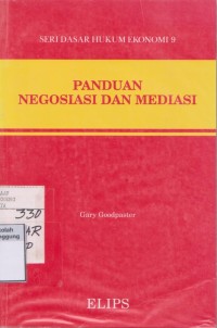 Image of PANDUAN NEGOSIASI DAN MEDIASI